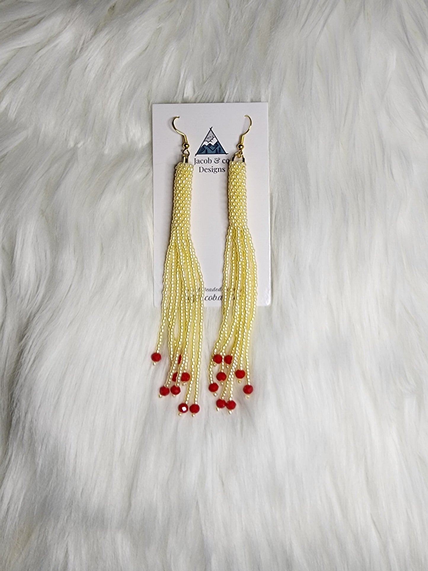 Tubular Fringe - Yellow