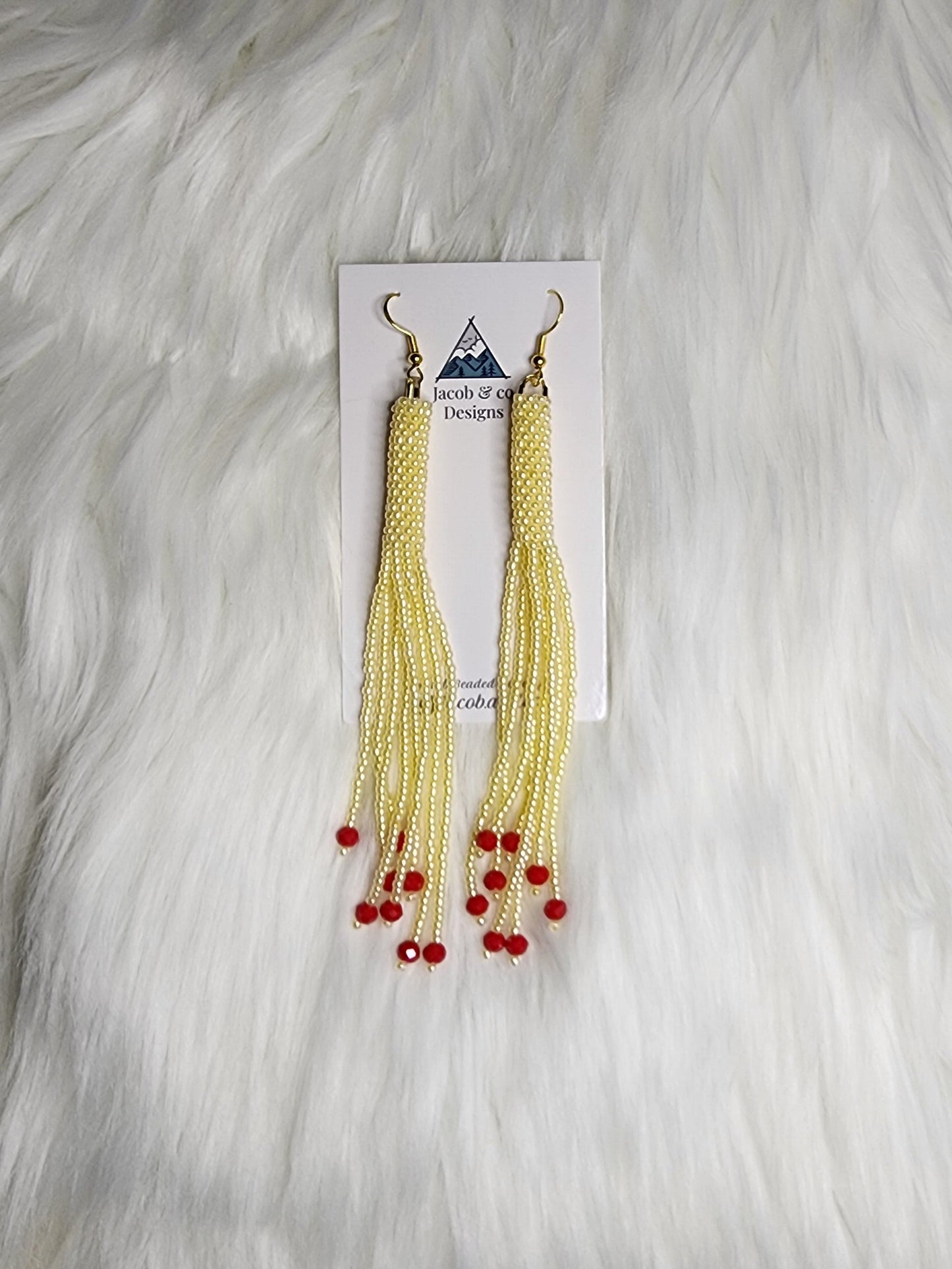 Tubular Fringe - Yellow