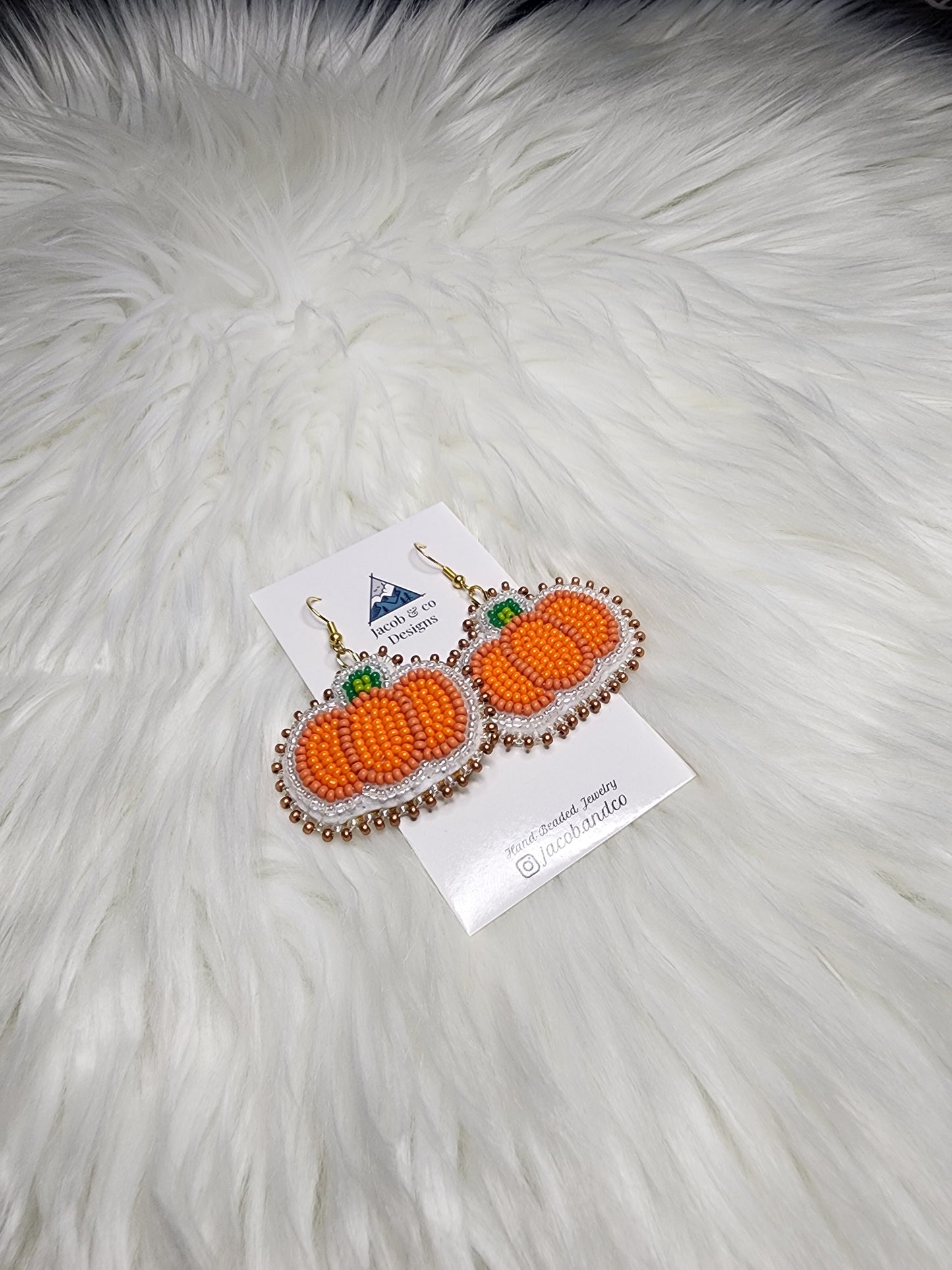 Pumpkin Earrings