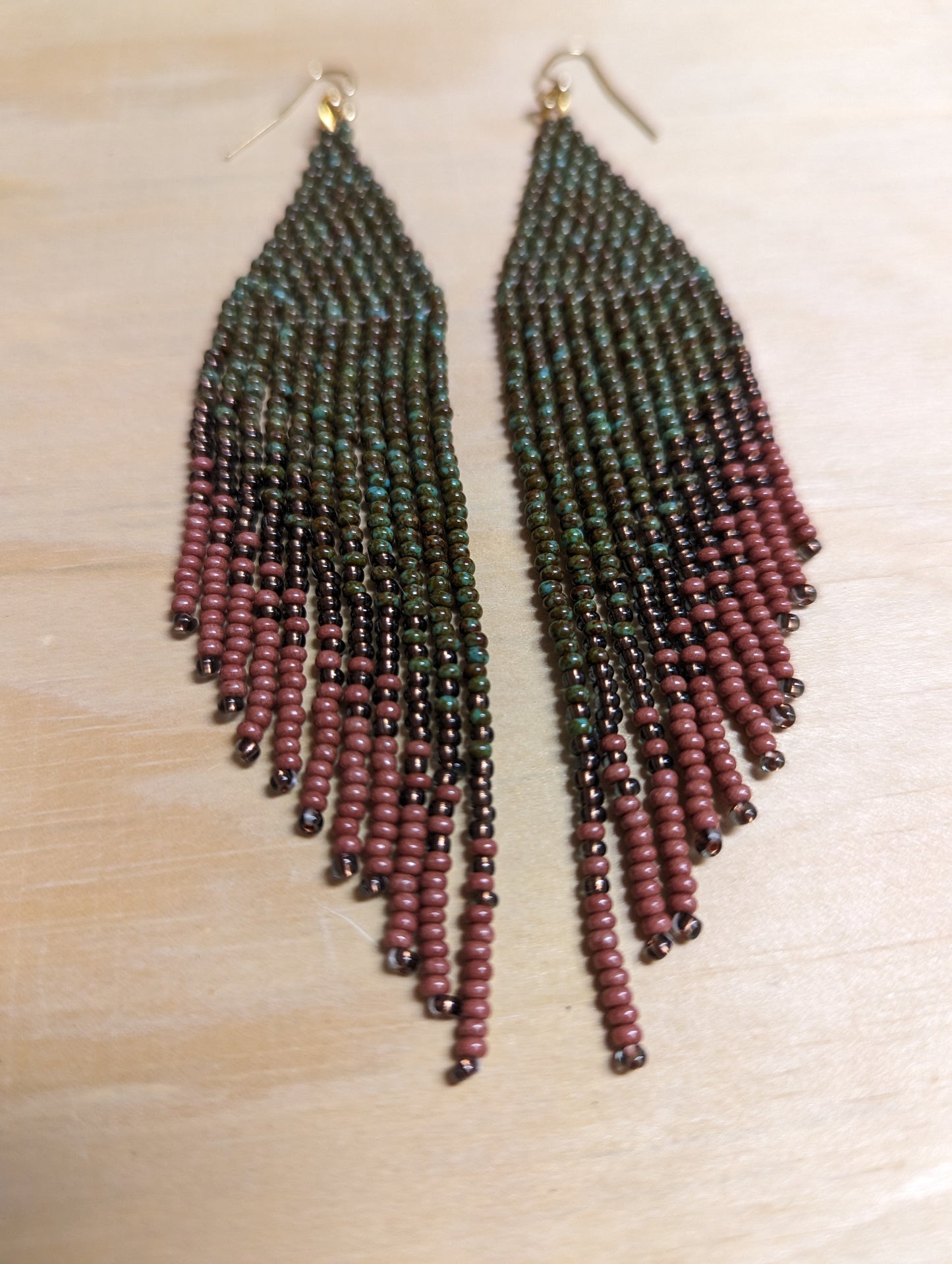 Mossy Fringe Earrings