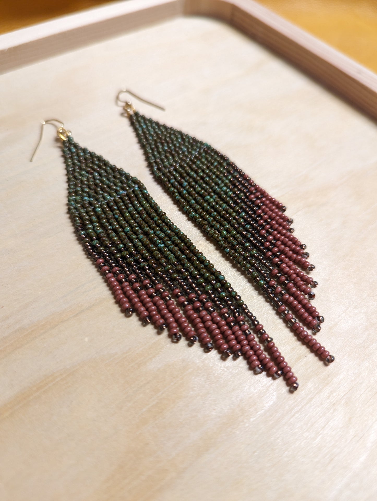 Mossy Fringe Earrings