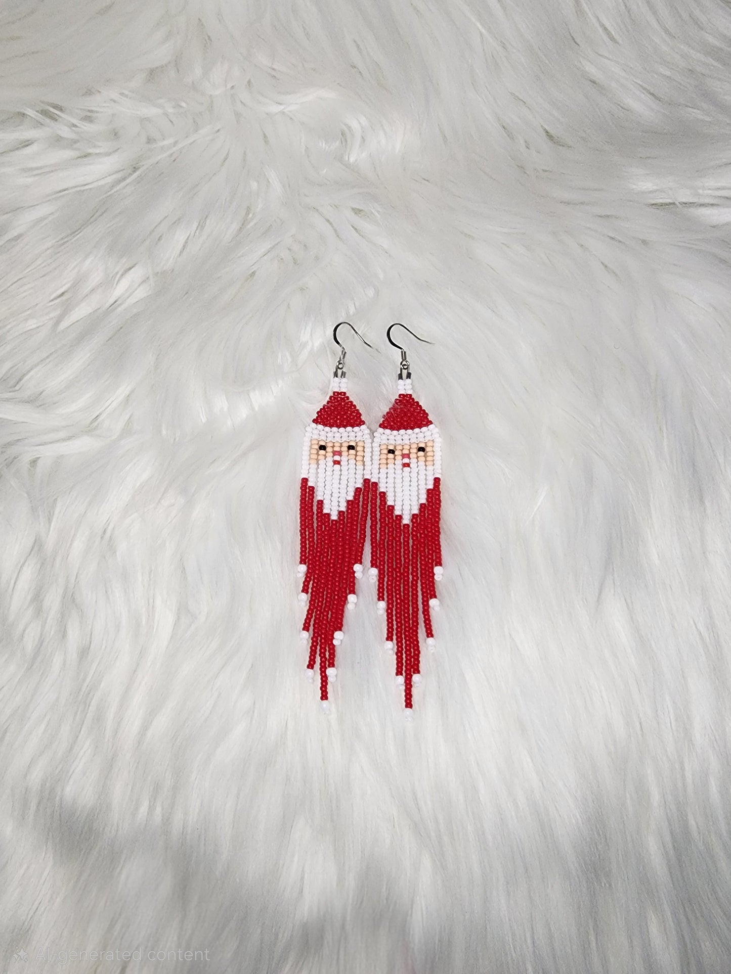 Santa Earrings