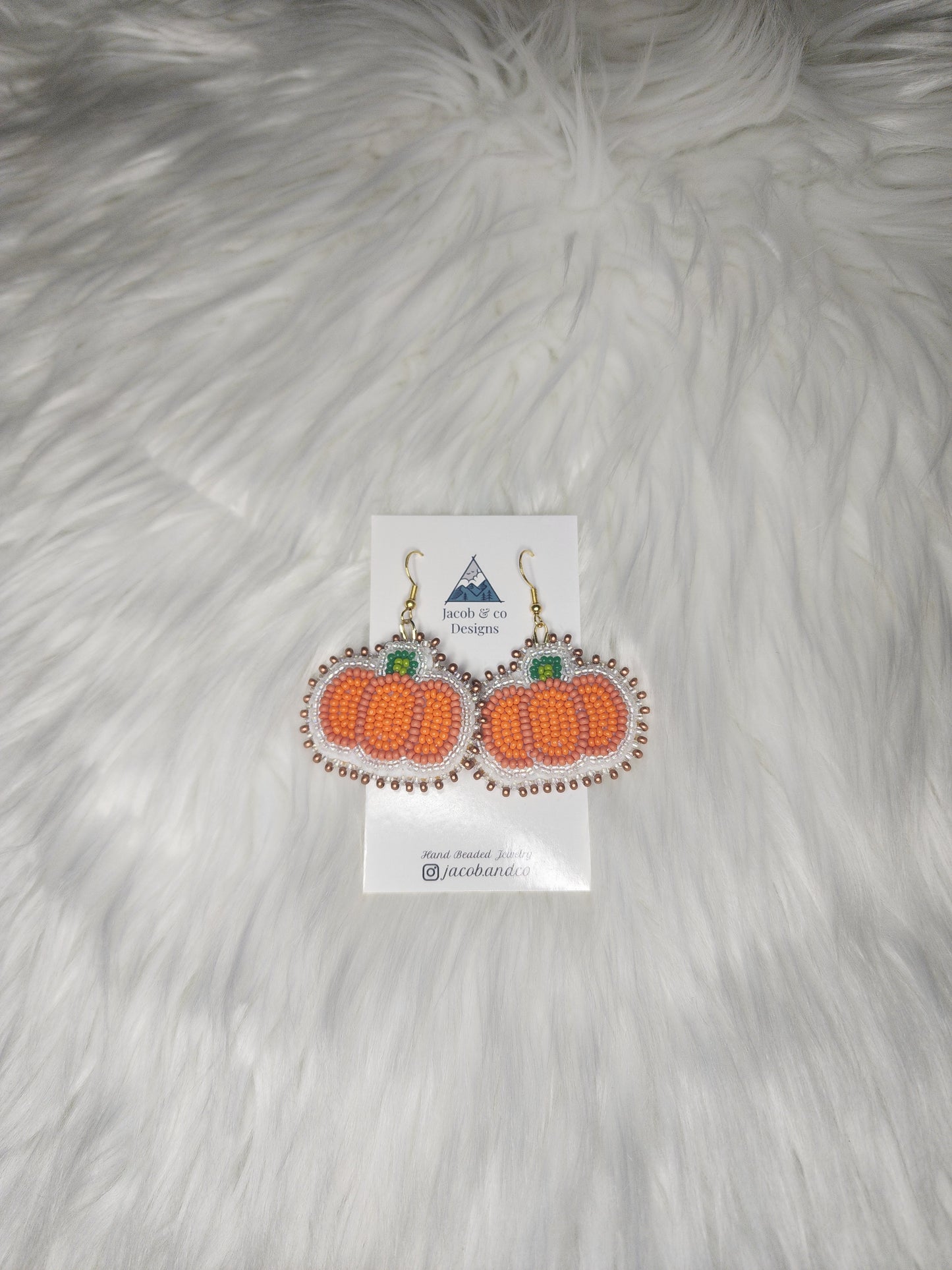 Pumpkin Earrings