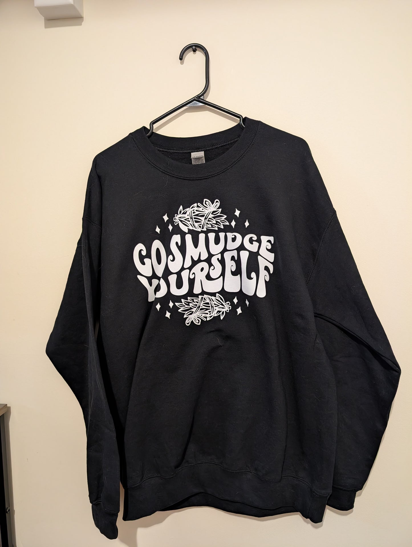 Crewneck sweater - Go smudge yourself